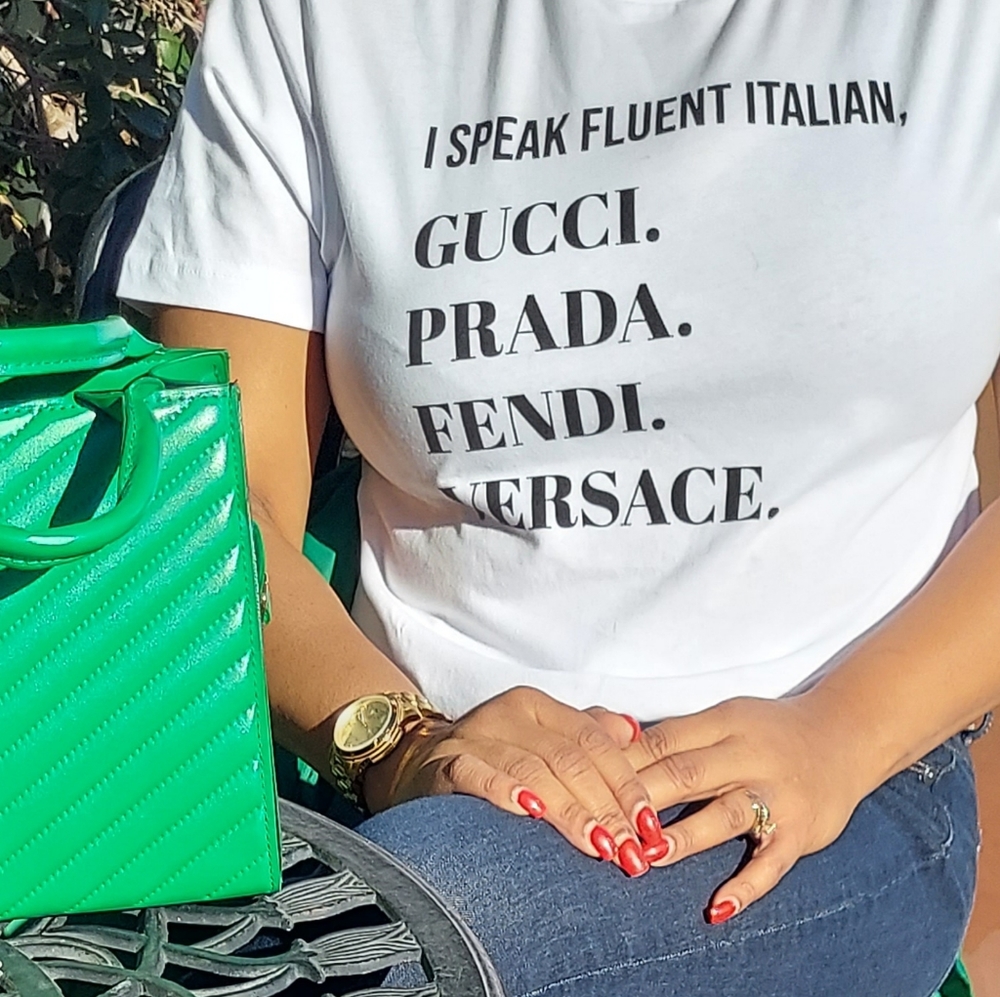 I Speak Fluent Italian T shirt